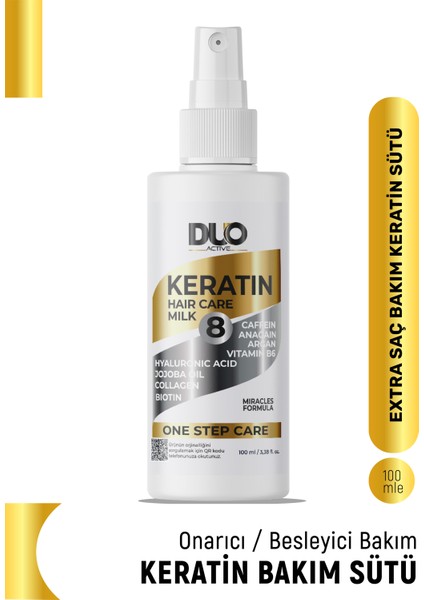 Keratin Hair Care Milk Saç Bakım Sütü