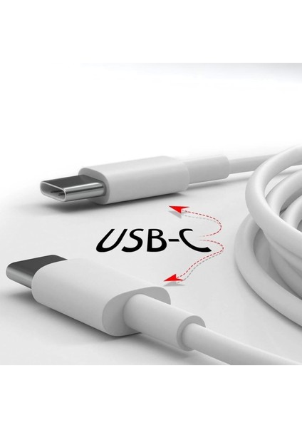 Apple 15/15 Pro Type-C To Type-C Hasır Örgü Hızlı Şarj Kablosu (1m)