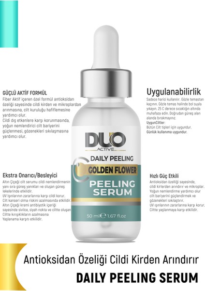 Gold Flower Daily Cilt Peeling Serum fırsatları