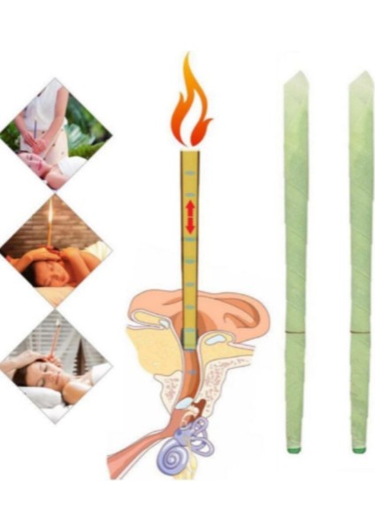 İki Adet Kulak Temizleme Mum Seti, Güvenli ve Rahat Kullanım fiyatları