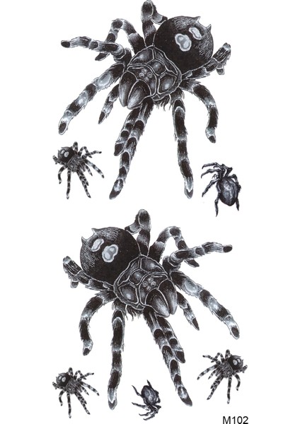 Örümcek Dövmesi Tarantula Dövme Tattoo