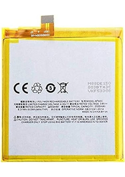 Meizu M2 Mini Pil Batarya BT43C fiyatları