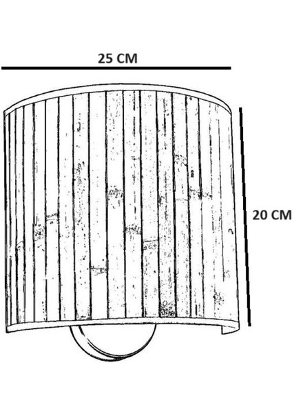 Yeni Hasır Pilli Rattan Abajurlu Oval Aplik indirimleri
