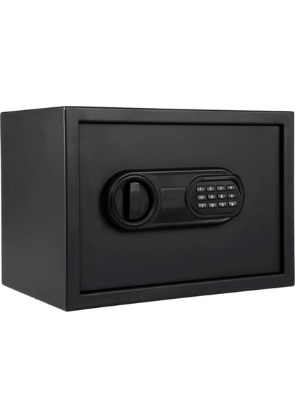 Çelik Elektronik Şifreli ve 2 Anahtarlı Silah Para Değerli Eşya Ofis Ev Otel Kasası
