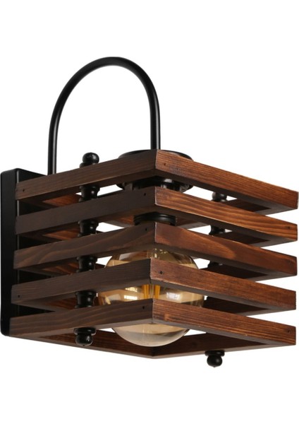 Yeni Avni Pilli Kare Ahşap Ceviz Aplik modelleri