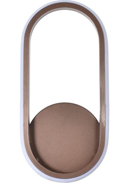 Ortega Modern Tasarım Kahverengi Renk Gün Işığı Ledli Banyo - Mutfak - Salon Ledli Duvar Aplik