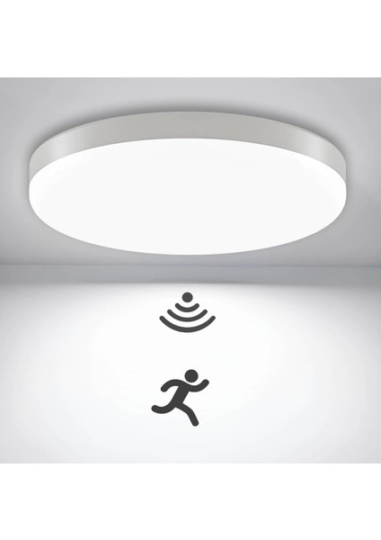 Rbr Belli 2023 Ledli Radar Sensörlü 20W 6400K Beyaz Işık