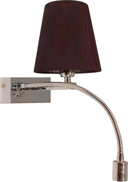 Lucy Şapkalı Krom Metal Aplik