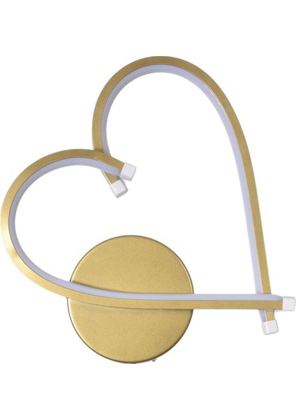 Kalp Modern Tasarım Eskitme Renk Gün Işığı Ledli Çocuk Odası Banyo - Mutfak - Salon LED Duvar Aplik fiyatları