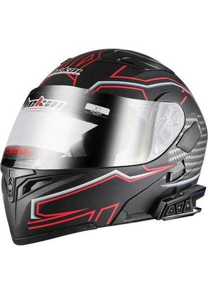 BT40 Kask Kulaklık Bluetooth Motosiklet Kulaklık Intercom 5.3 modelleri