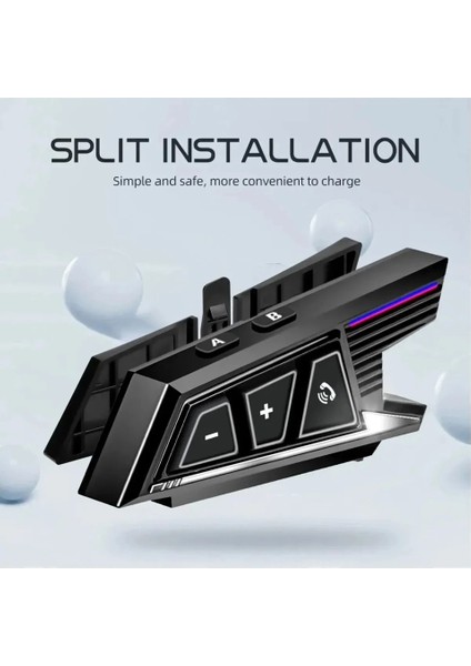 BT40 Kask Kulaklık Bluetooth Motosiklet Kulaklık Intercom 5.3 indirimleri