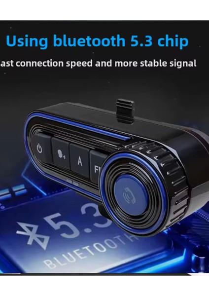 BT36 Kask Kulaklık Bluetooth Motosiklet Kulaklık Intercom 5.3