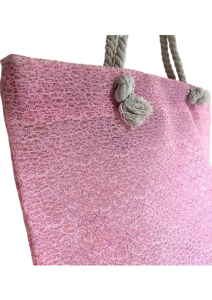Kadın Dantel Plaj Çantası modelleri