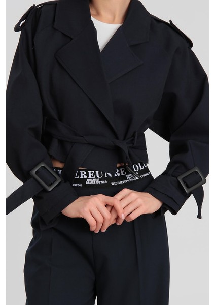 Reglan Kısa Ceket/trençkot