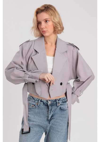 Reglan Kısa Ceket/trençkot