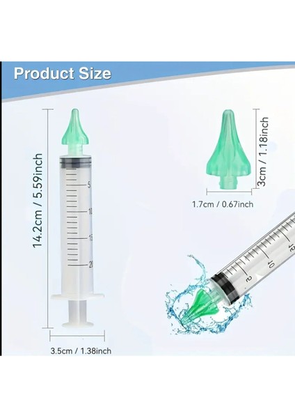 Yıwu 1 Set Polipropilen Kulak Irrigasyon Sistemi, Evrensel Kulak Yıkama Bakım Kırmızı indirimleri