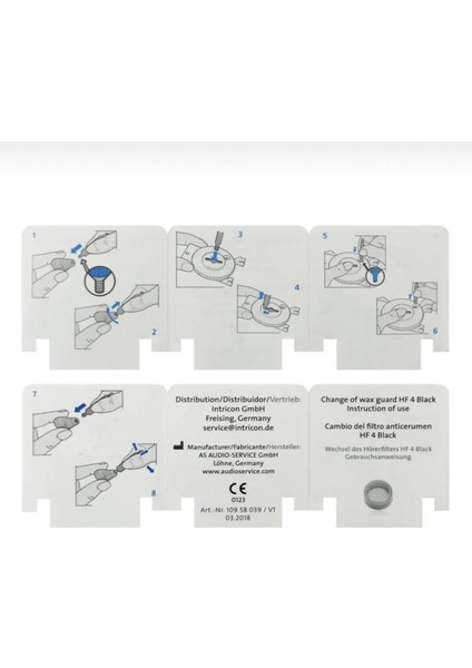 Kırmızı Sağ İşitme Cihazı Filtresi, Temiz ve Güçlü Ses İçin Tasarlandı indirimleri