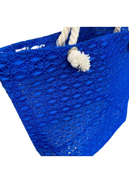 Kadın Dantel Plaj Çantası modelleri