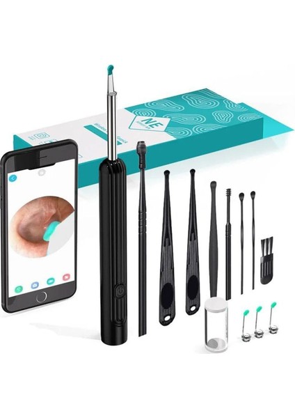 Endoskop Kameralı Kulak Temizleme Cihazı All-In-One Set (4415)