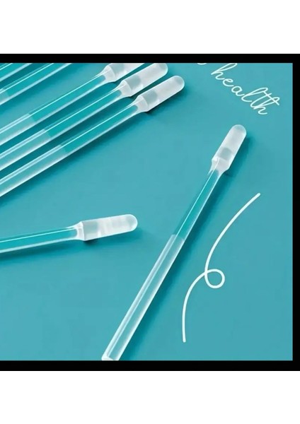 24 adet tek kullanımlık yapışkan kulak temizleme çubuğu, küçük ve büyük boy seçenekleri modelleri