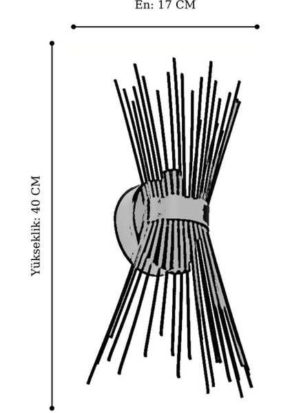 Kirpi Beyaz Aplik, Şık Modern, Yatak Odası,hol,salon modelleri