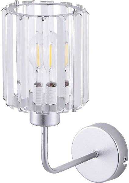 Lina Kristal Taşlı Aplik (Gümüş) modelleri