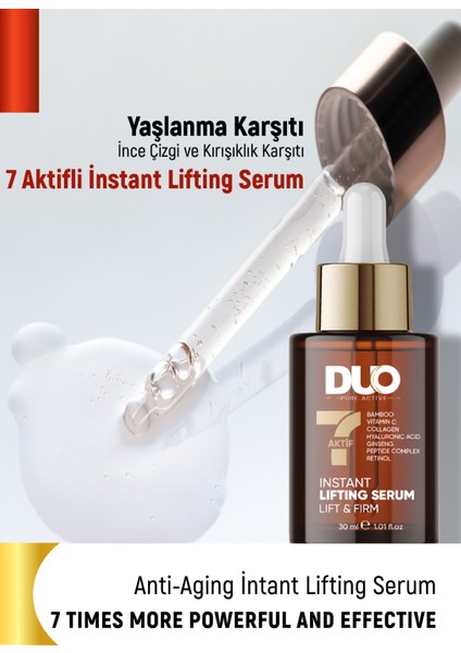 7 Aktifli Instant Lifting Serum modelleri