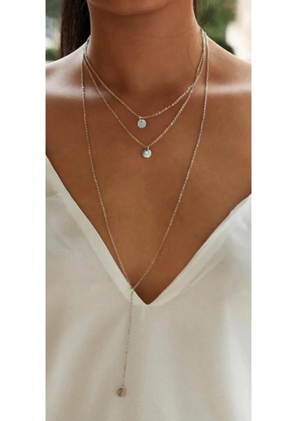 Gümüş Kaplama Kadın Stam Kolye fiyatları