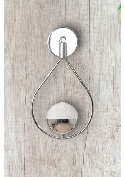 Deco Aplik Modern Tasarım Krom Renk Led'li Cafe - Mutfak – Yatak Odası – Hol Duvar Aplik