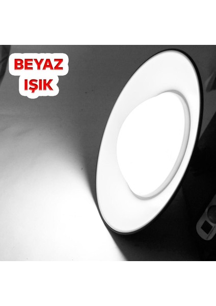 Güneş Enerjili Dış Aydınlatma 2 Modlu Işıklandırma Sensörlü Beyaz Işık Aplik 30 W Sarj Edilebilir