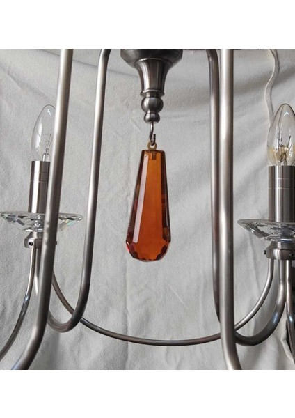 Kontes Avize Modeline Uyumlu Kristal Avize Taşı