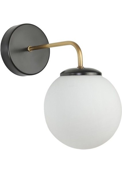 Pablo Siyah Beyaz Camlı Aplik fiyatları