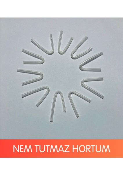 Nem Tutmayan Işitme Cihazı Hortumu, Nem Tutmaz Kulak Kalıbı Hortumu (10 Adet)