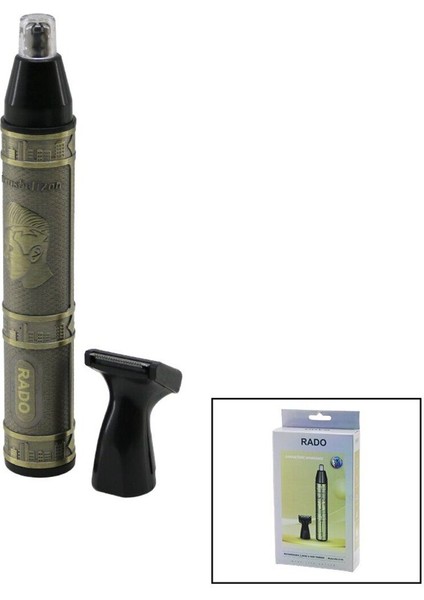 Metal Gövde2 Başlıkburun-Kulak-Yanak Kıl Tüy Alma - Favori-Ense Çizimmakinesi USB Şarjlı RD-3156 (4