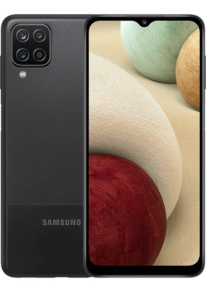 Yenilenmiş Samsung Galaxy A12 128 GB Siyah Cep Telefonu (12 Ay Garantili) - C Kalite