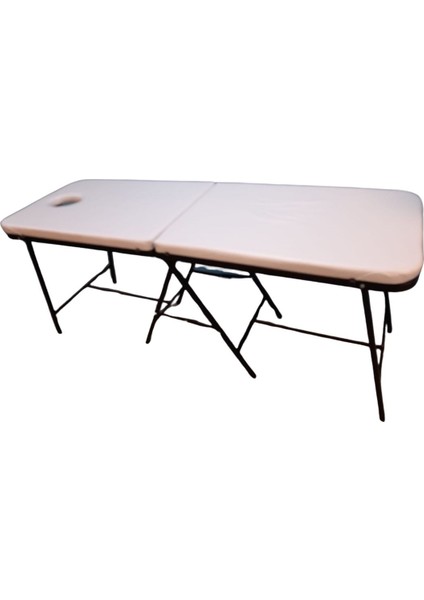 Hafif ve kullanışlı taşınabilir masaj ve sedye, 180 cm, 60-75 cm genişlik, beyaz renk fiyatları