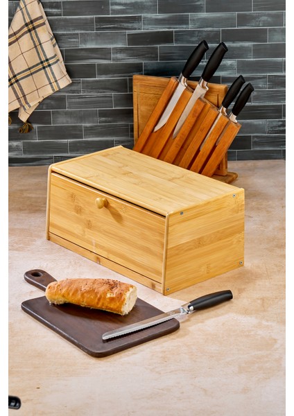 Bambu Ekmek Kutusu 42X23X18CM
