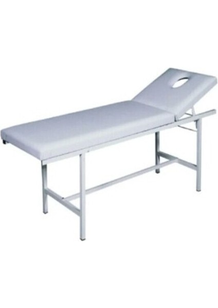 3’lü Masaj Seti, Masaj Masası ve Kanatlı Paravan, Beyaz, 180 cm Uzunluk, Standart Genişlik