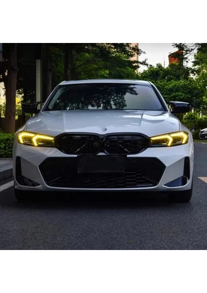 Bmw G20 3 Serisi 2022-2025 Model Araçlar Için Yellow (Sarı) Drl LED Angel