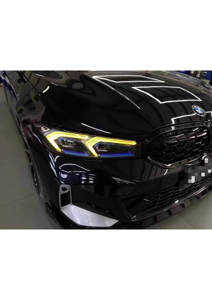 Bmw G20 3 Serisi 2022-2025 Model Araçlar Için Yellow (Sarı) Drl LED Angel
