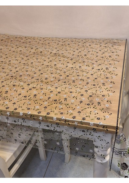 Şeffaf 0.018 mm Pvc Muşamba - Desenli Silinebilir Şeffaf Masa Örtüsü fiyatları