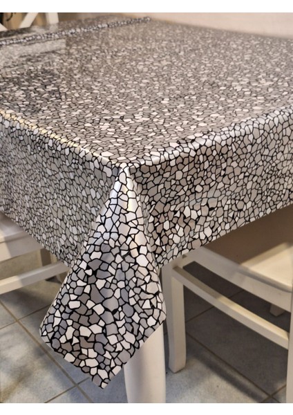 Şeffaf 0.018 mm Pvc Muşamba - Desenli Silinebilir Şeffaf Masa Örtüsü