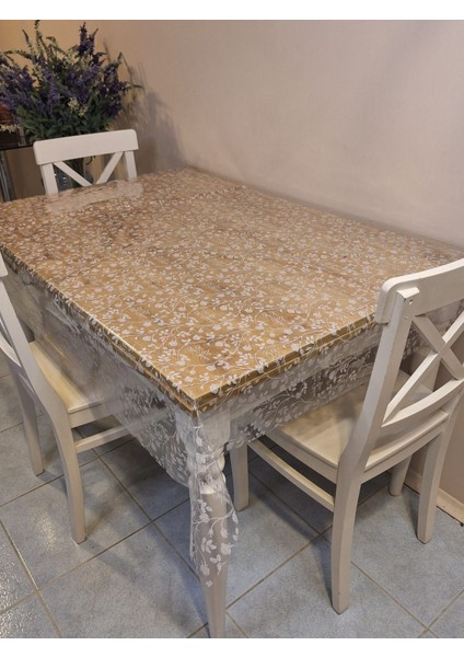 Şeffaf 0.018 mm Pvc Muşamba - Desenli Silinebilir Şeffaf Masa Örtüsü modelleri