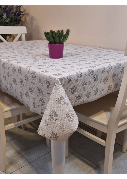 Kaydırmaz Tabanlı Pvc Muşamba - Desenli Silinebilir Masa Örtüsü fırsatları