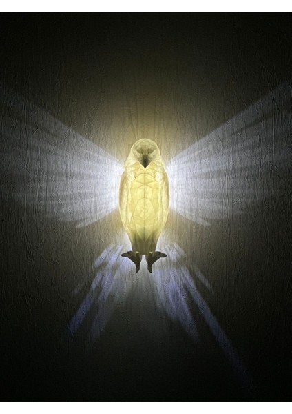 Kartal Aplik Duvar Lambası Gece Lambası - Pilli fiyatları