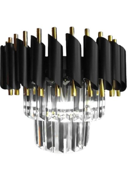 Kablosuz Pilli Kristal Taşlı Modern Aplik Serisi - Yatak Odası - Salon - Hol - Mutfak fiyatları