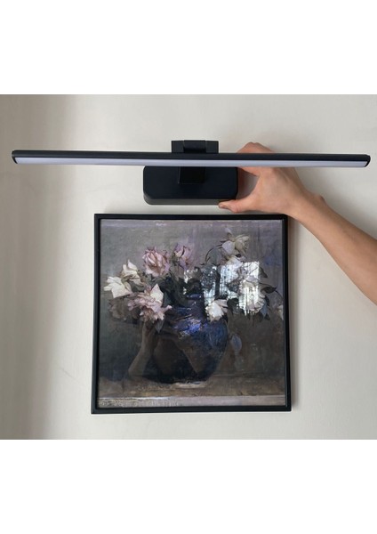 Modern Stil Pilli Aplik 50 cm Siyah Renk