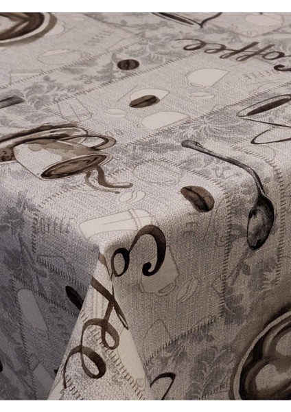 Elyaflı Pvc Muşamba - Desenli Silinebilir Masa Örtüsü