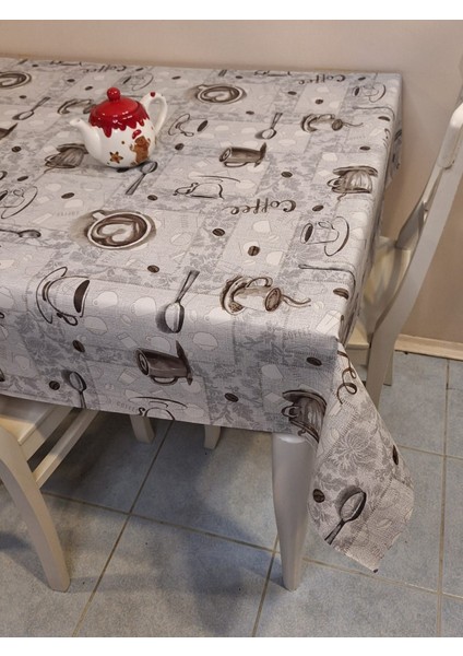 Elyaflı Pvc Muşamba - Desenli Silinebilir Masa Örtüsü modelleri