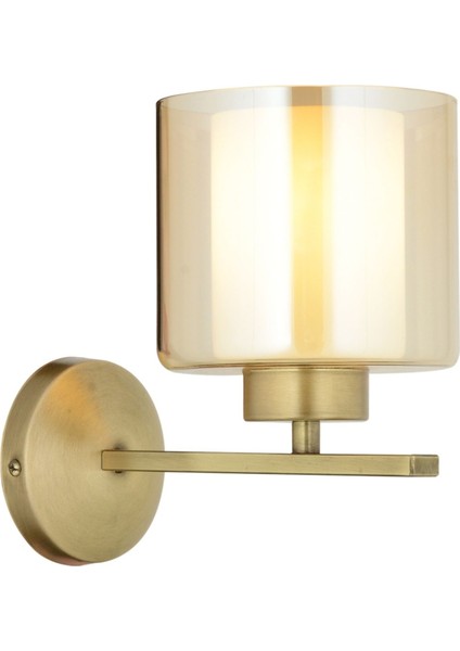 Avonnı AP-65245-1E Eskitme Kaplama Aplik E27 Metal Cam 20X27CM fiyatları